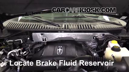 2016 Lincoln Navigator L Select 3.5L V6 Turbo Brake Fluid Check Fluid Level